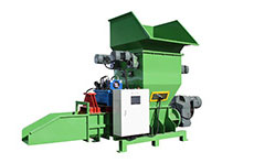 What industry uses foam compactor machine to deal with foam plastics?